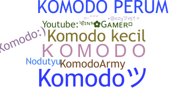 Apelido - Komodo