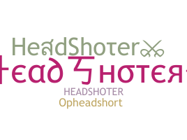 Apelido - headshoter