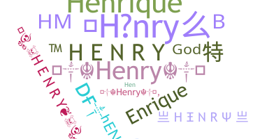 Apelido - Henry
