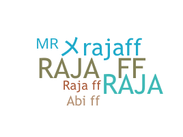 Apelido - RajaFf