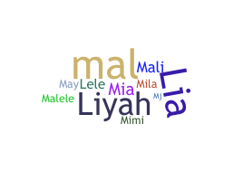 Apelido - Maliyah