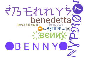 Apelido - Benny