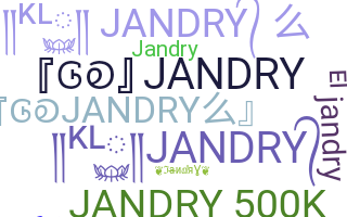 Apelido - JANDRY
