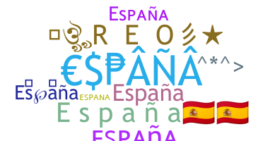 Apelido - Espana