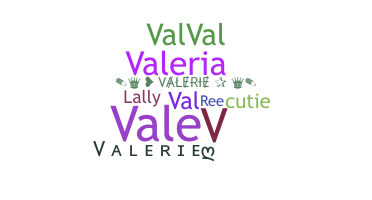 Apelido - Valerie