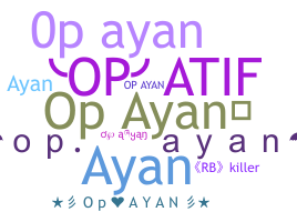 Apelido - OpAyan