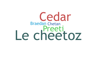Apelido - Cheeto