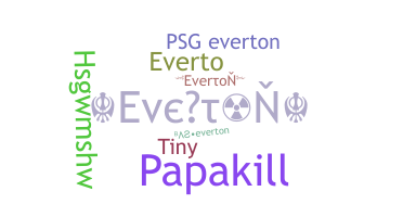 Apelido - Everton
