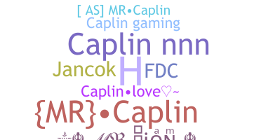 Apelido - Caplin