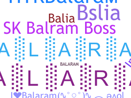 Apelido - Balaram