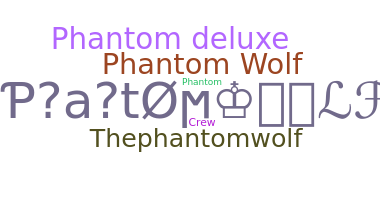 Apelido - PhantomWolf