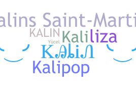 Apelido - Kalin