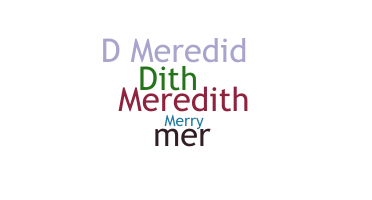 Apelido - Meredith