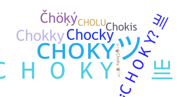 Apelido - Choky