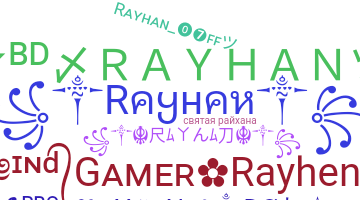 Apelido - Rayhan