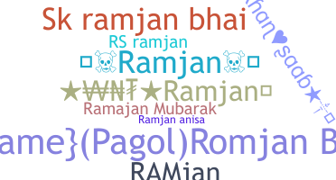 Apelido - Ramjan