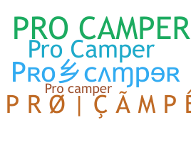 Apelido - ProCamper