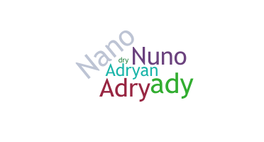 Apelido - Adryan