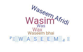 Apelido - Waseem