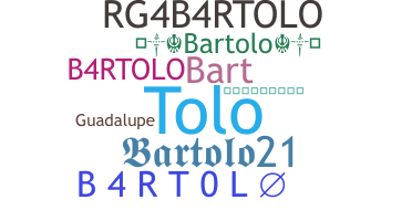 Apelido - Bartolo