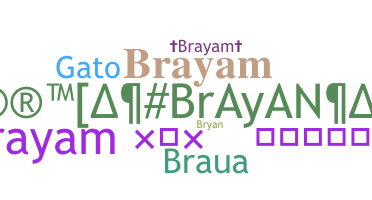 Apelido - Brayam