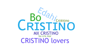 Apelido - Cristino