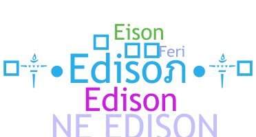 Apelido - Edison