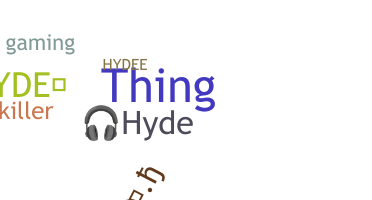 Apelido - Hyde