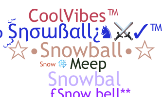 Apelido - Snowball