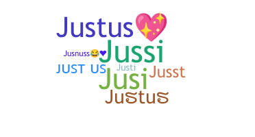 Apelido - Justus