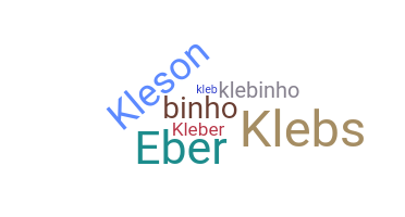 Apelido - Kleber