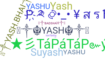 Apelido - Yashu