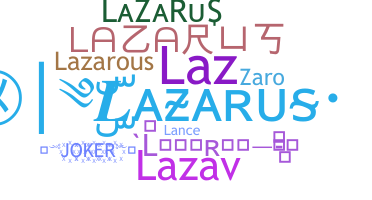 Apelido - Lazarus