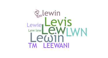 Apelido - Lewin