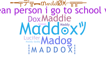 Apelido - Maddox