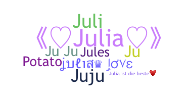 Apelido - Julia