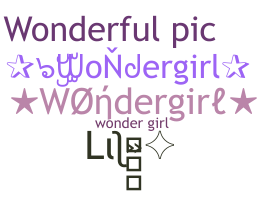 Apelido - wondergirl