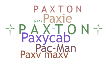 Apelido - Paxton