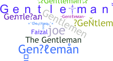 Apelido - Gentleman