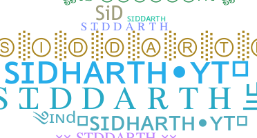 Apelido - Siddarth