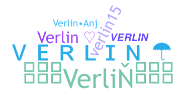 Apelido - Verlin