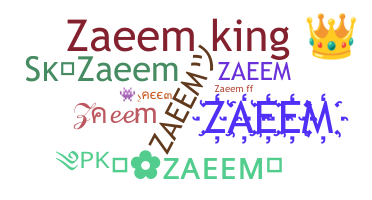 Apelido - Zaeem