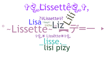 Apelido - Lissette