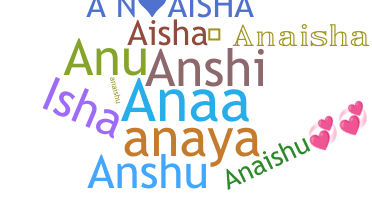 Apelido - Anaisha