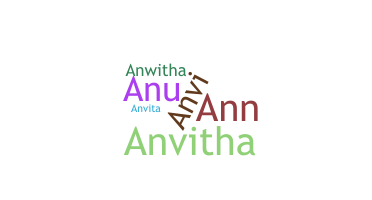 Apelido - Anvitha