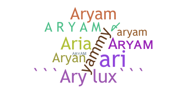 Apelido - Aryam