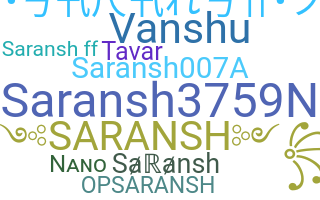 Apelido - Saransh