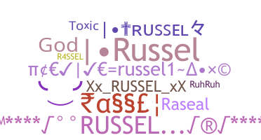 Apelido - Russel