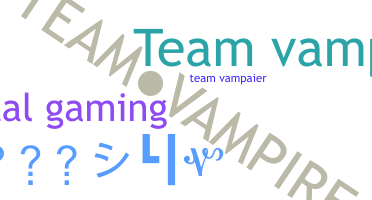 Apelido - TeamVampire