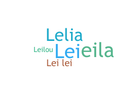 Apelido - Leila